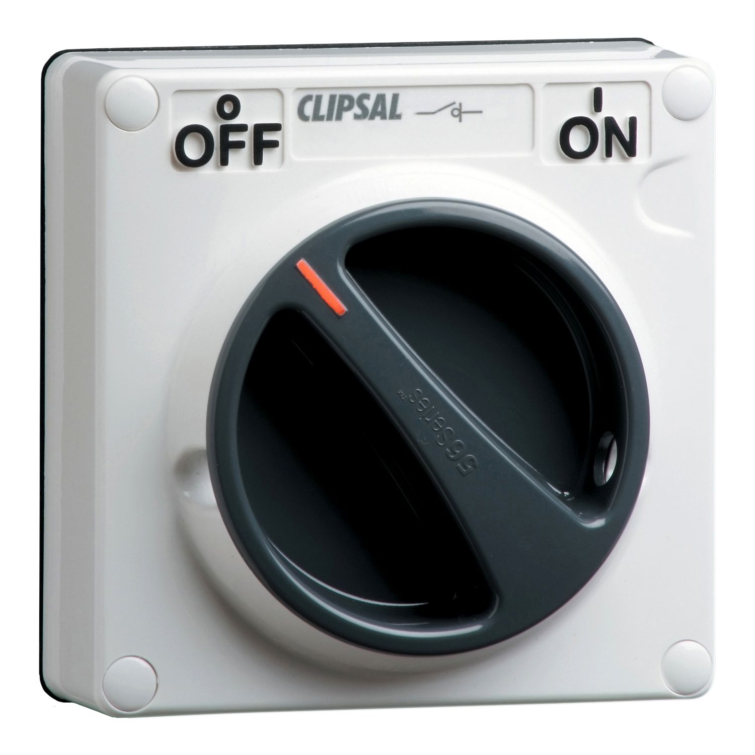 Picture of Surface Switch, Clipsal - 56 Series, IP66 1 Gang 3 Pole 10A Less Enclosure