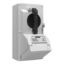 Picture of Switched Socket Outlet, 66 Series, 500V, 50A, 7 Round PIN