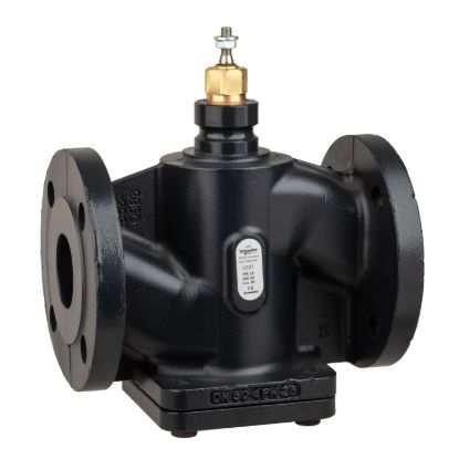 Picture of Venta V232 Globe Valve, 2-Way, PN25, Flanged, Balanced Plug, DN50, Kvs 38, Nodular Iron, Stainless Plug and Seat.