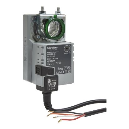 Picture of MD10A Electric Damper Actuator, Modulating, 2-10Vdc, Non-Spring Return, 24Vac/dc, 1m Cable, 10Nm, IP54