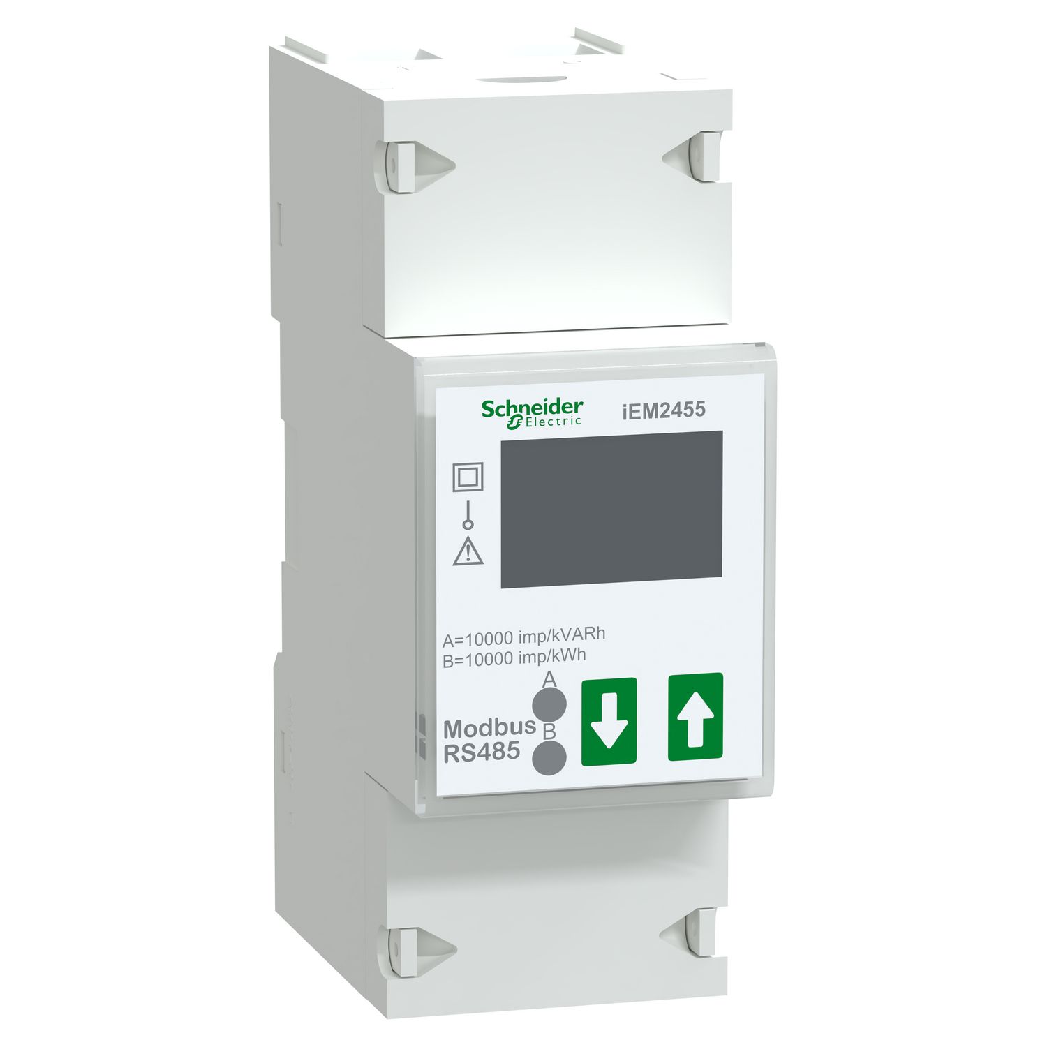 Picture of modular single phase power meter iEM2455 - 230V - 100A with communication Modbus