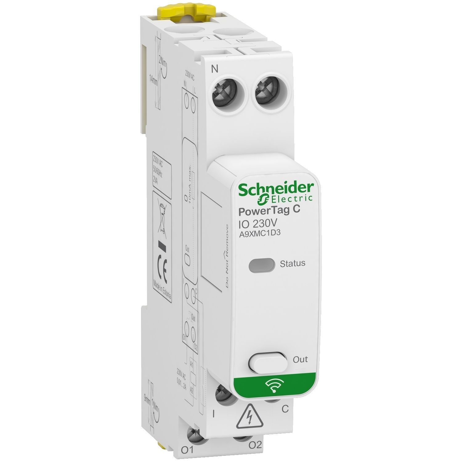 Picture of Digital input output module, PowerTag, C IO 230V