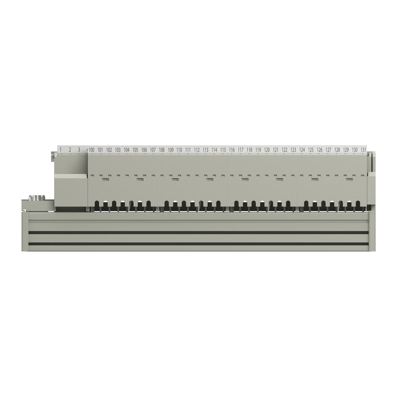 Picture of connection sub-base ABE7 - for distribution of 8 analog input channels