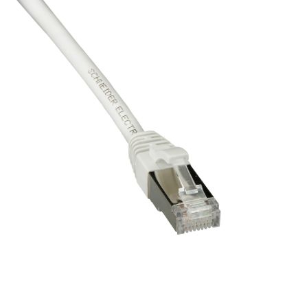 Picture of Patch cord, Actassi, Category 6A, S/FTP, LSZH, 3 m, white
