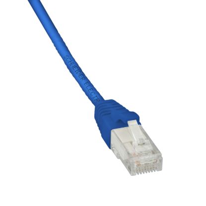 Picture of Patch cord, Actassi, Category 6, U/UTP, PVC, 3 m, blue
