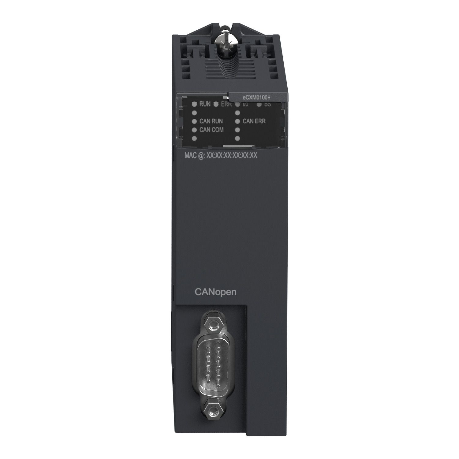 Picture of communication module, Modicon X80, CANopen, master, hardened