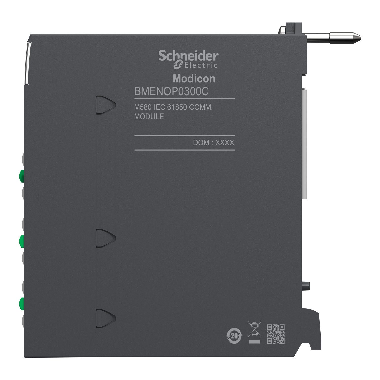 Picture of Communication module, Modicon M580, IEC 61850, coated