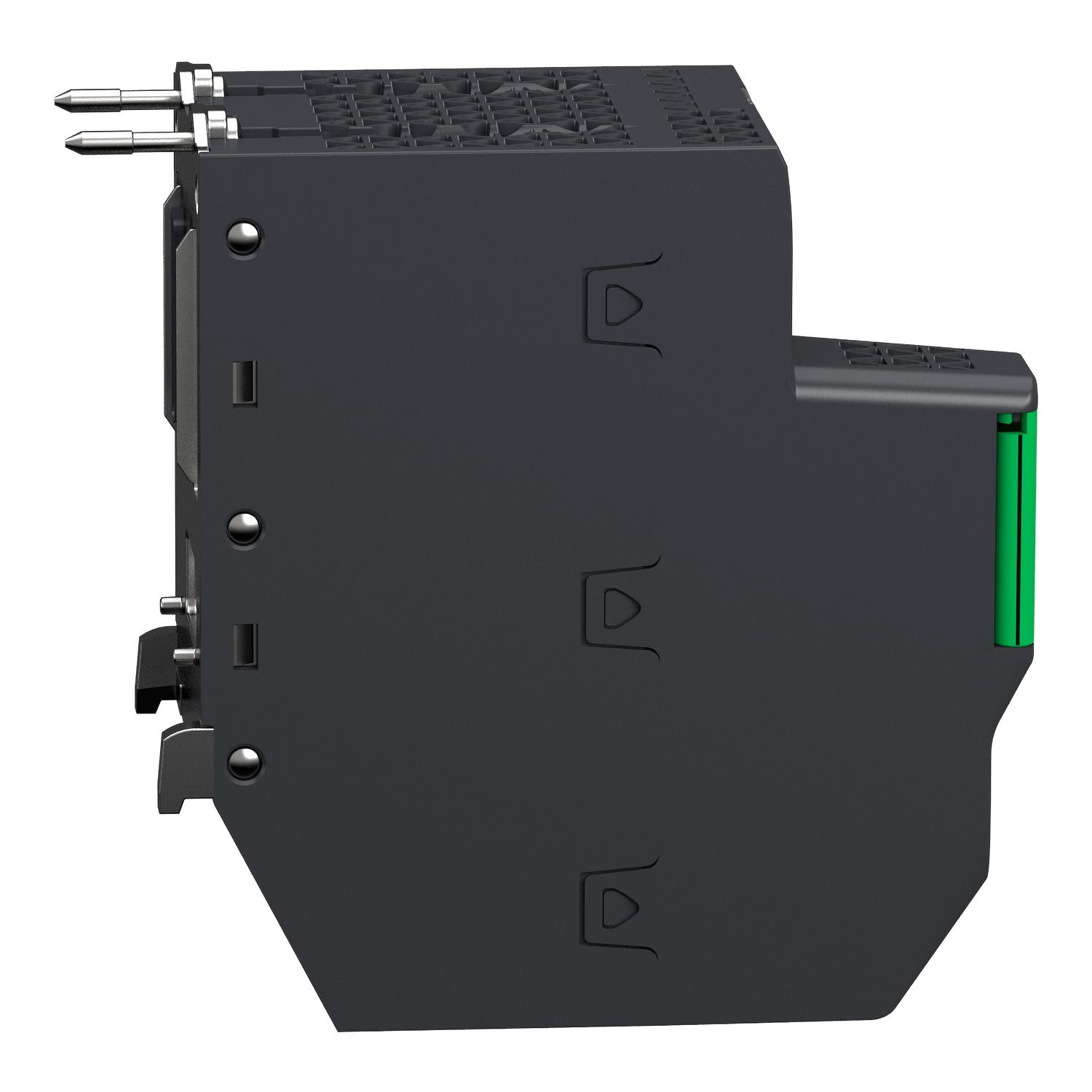 Picture of standalone processor, Modicon M580, 8MB, 61 Ethernet devices, 8 remote IO racks of X80, for severe environment