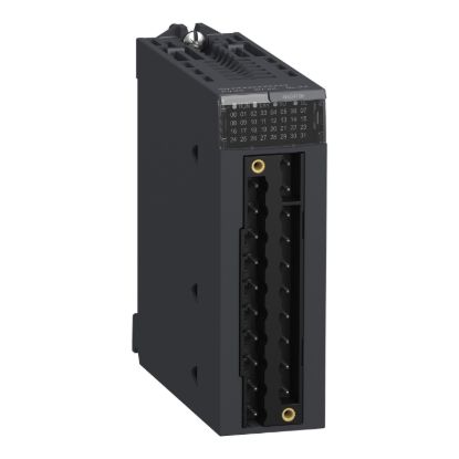 Picture of analog isolated high level input module, Modicon X80, 4 I, 0 to 20mA, 4 to 20mA, 10V positive or negative, severe environment