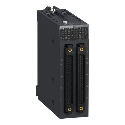 Picture of analog isolated low level input module, Modicon X80, 8 inputs, 40mV positive or negative, for severe environments