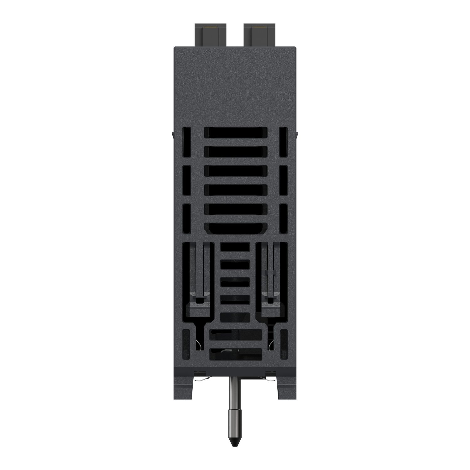 Picture of analog isolated low level input module, Modicon X80, 8 inputs, 40mV positive or negative, for severe environments