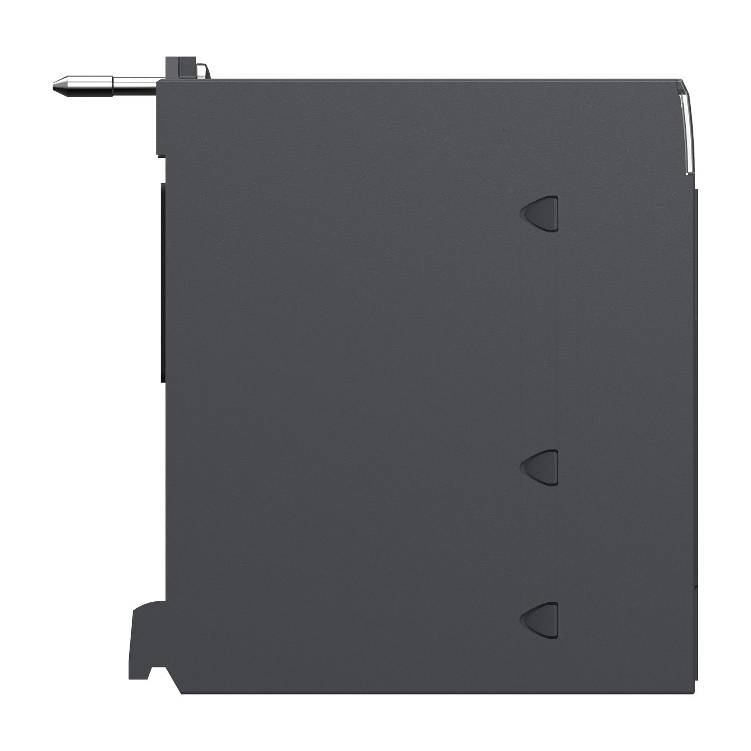 Picture of discrete input module, Modicon X80, 16 inputs, 24V AC or DC, positive or negative