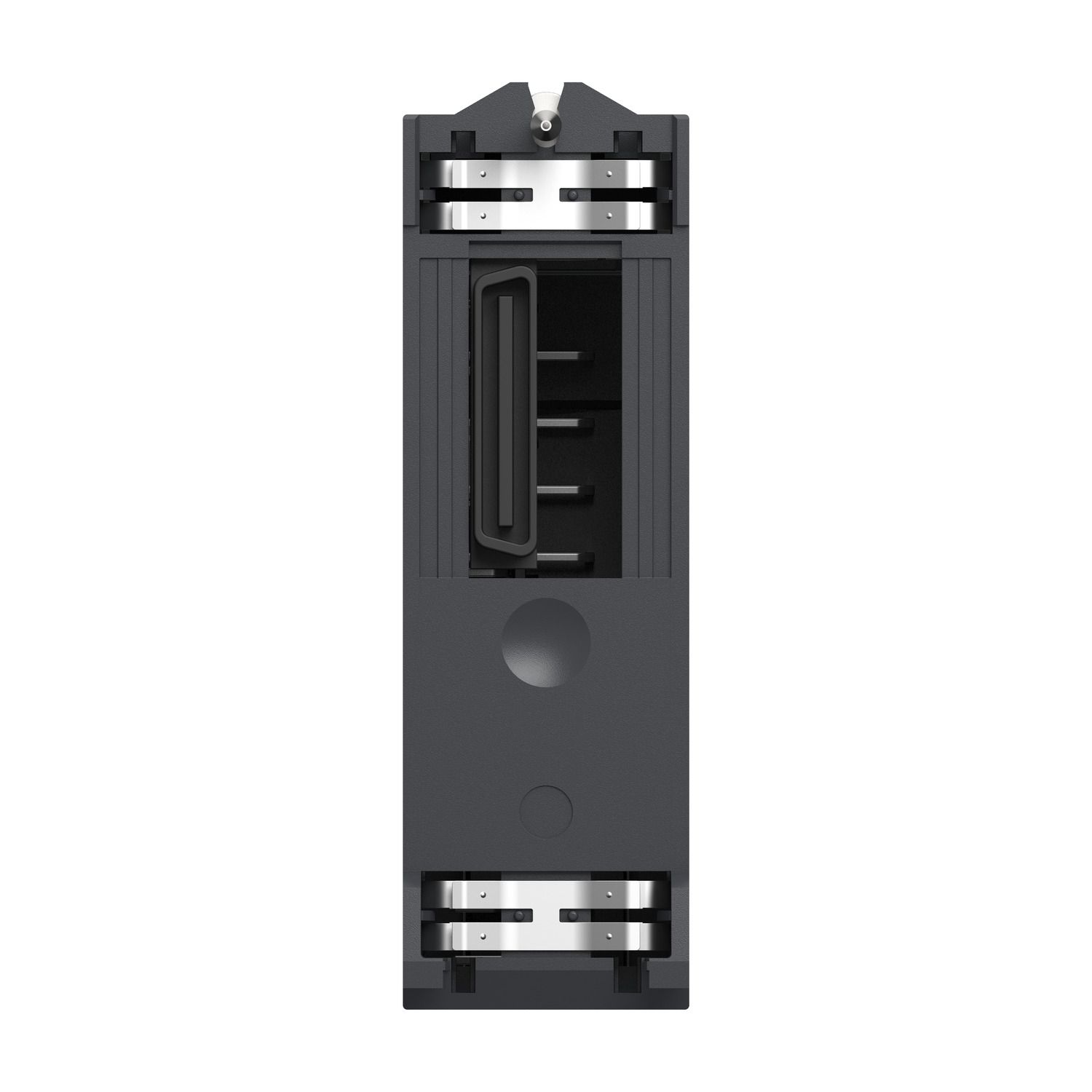 Picture of Discrete input module, Modicon X80, 16 inputs, 24V AC/DC positive or negative, for severe environments