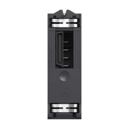 Picture of Discrete input module, Modicon X80, 16 inputs, 24V AC/DC positive or negative, for severe environments