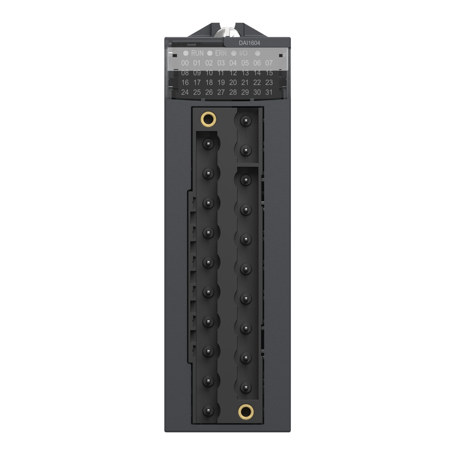 Picture of discrete input module, Modicon X80, 16 inputs, 100 to 120V AC