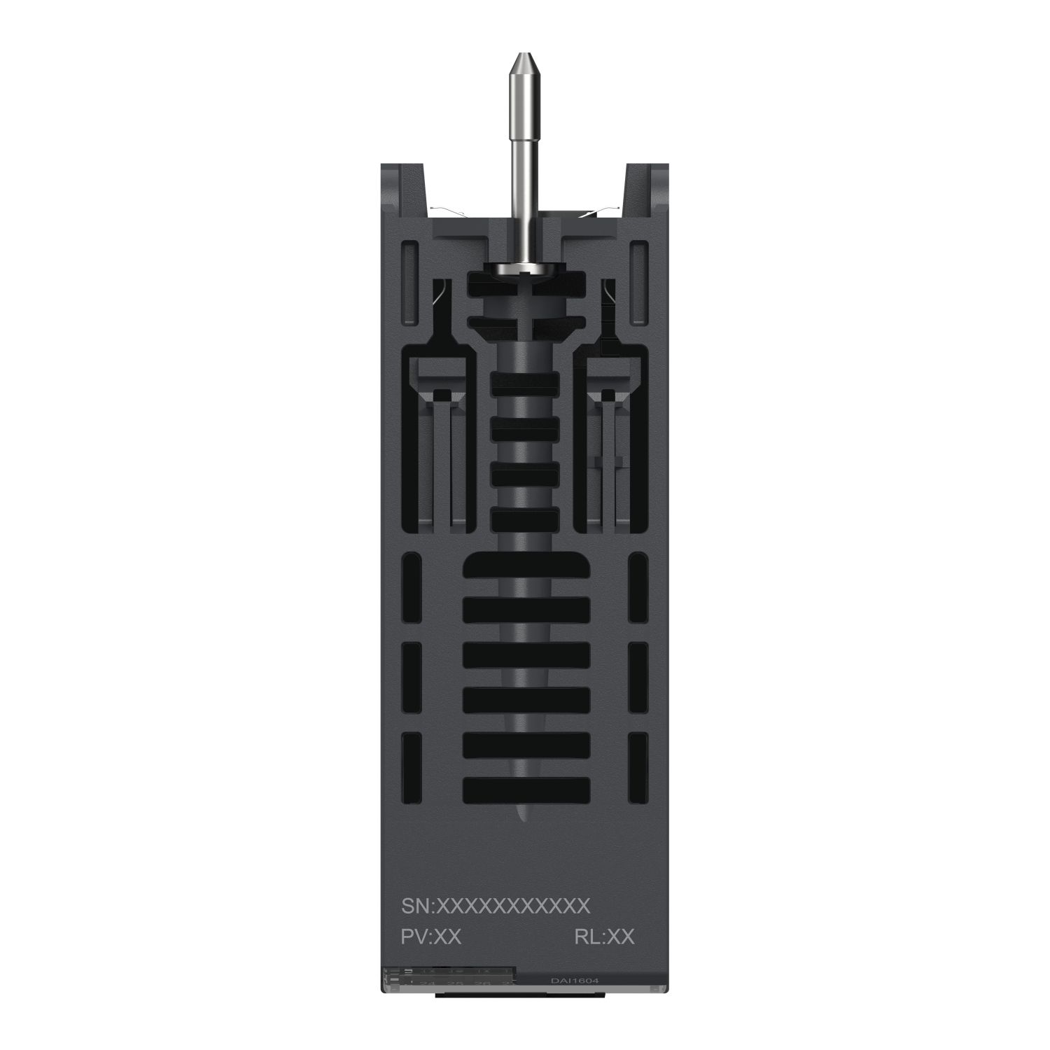 Picture of discrete input module, Modicon X80, 16 inputs, 100 to 120V AC