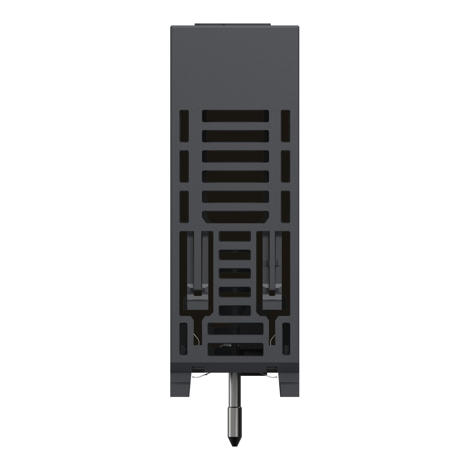 Picture of discrete input module, Modicon X80, 16 inputs, 24V DC positive, for severe environments
