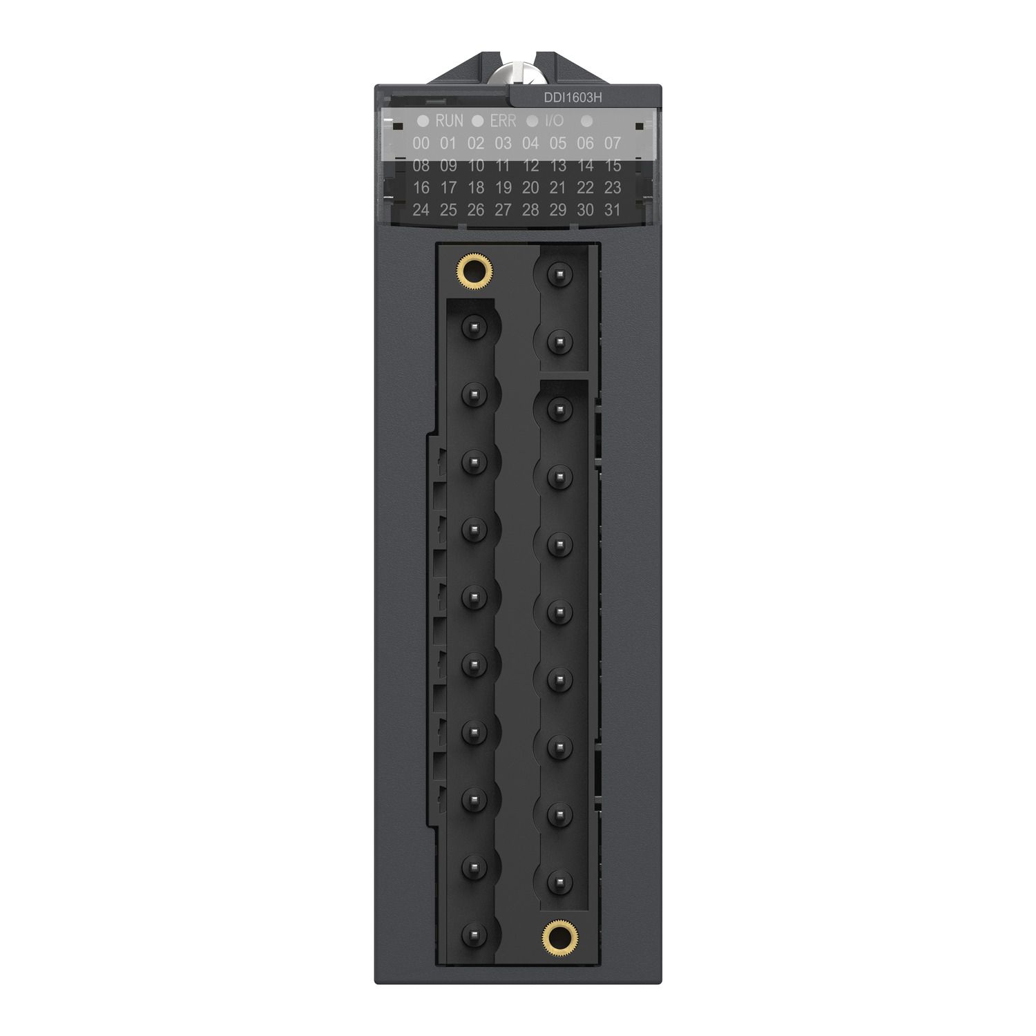 Picture of Discrete input module, Modicon X80, 16 inputs, 48V DC positive, for severe environments