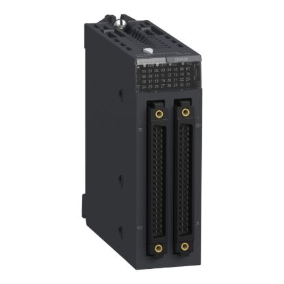 Picture of discrete input module, Modicon X80, 64 inputs, 24V DC positive