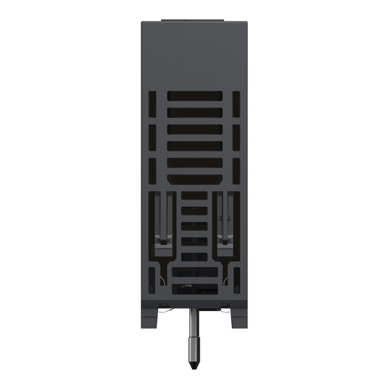 Picture of discrete output module, Modicon X80, 16 transistor outputs, 24V DC negative