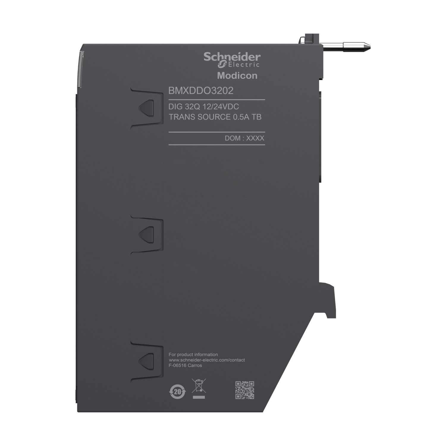 Picture of Discrete output module, Modicon X80, 32 transistor outputs, 12/24V DC