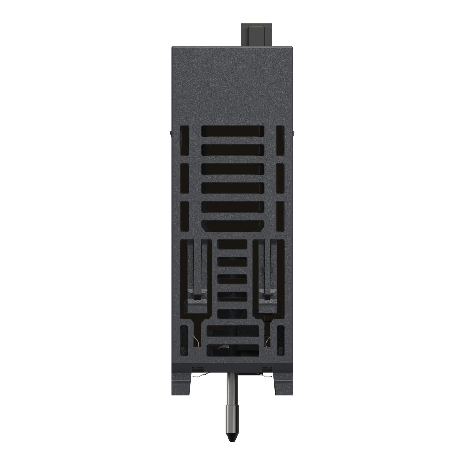 Picture of discrete output module, Modicon X80, 32 transistor outputs, 24V DC positive