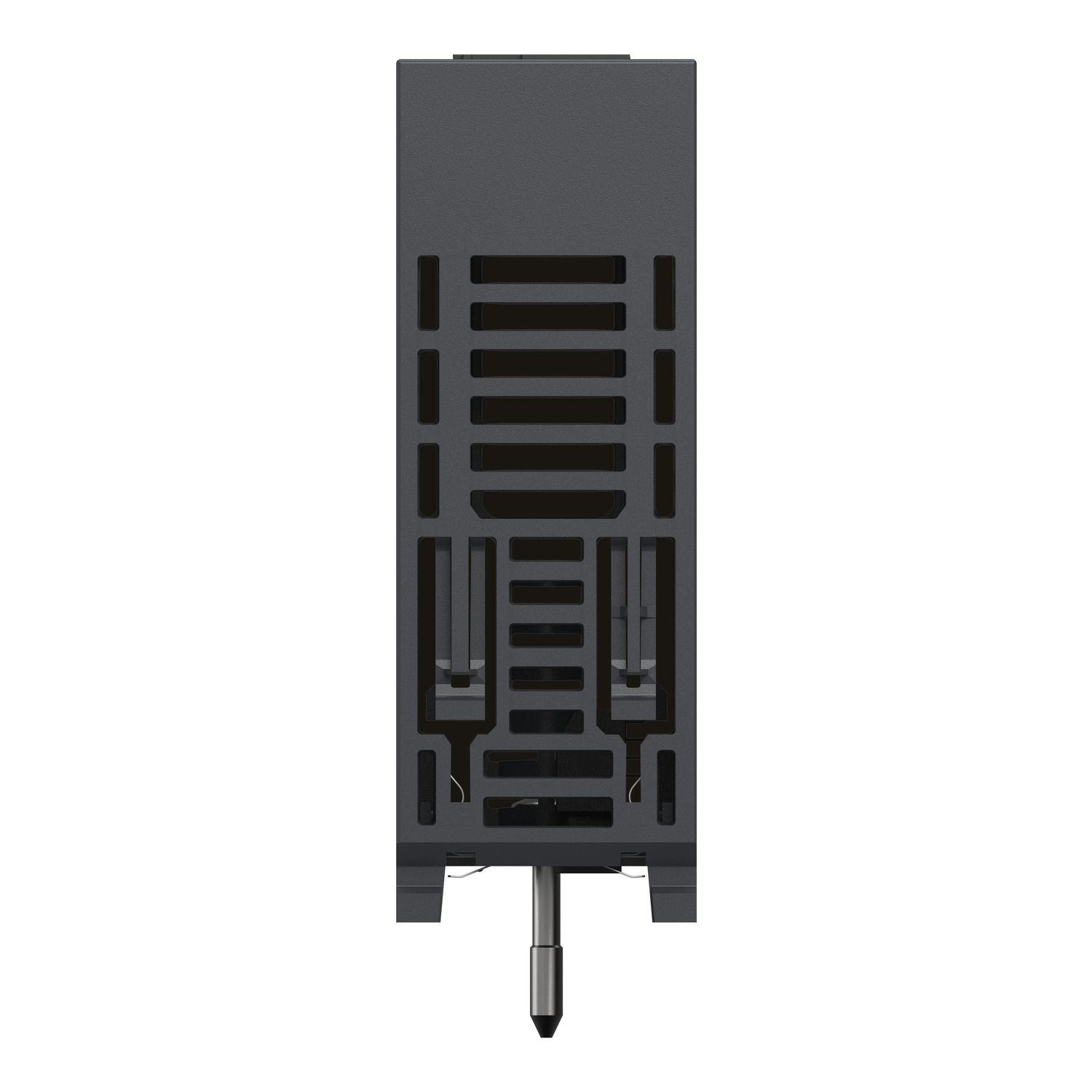 Picture of Discrete output module, Modicon X80, 8 NO relay outputs, 24 to 240V AC / 24 to 125V DC, for severe environments