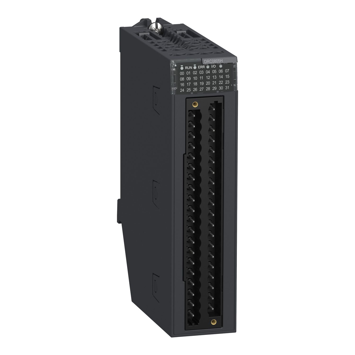 Picture of Discrete output module, Modicon X80,  8 NO/NC relay outputs, 24 to 240V AC / 24 to 125V DC, for severe environments