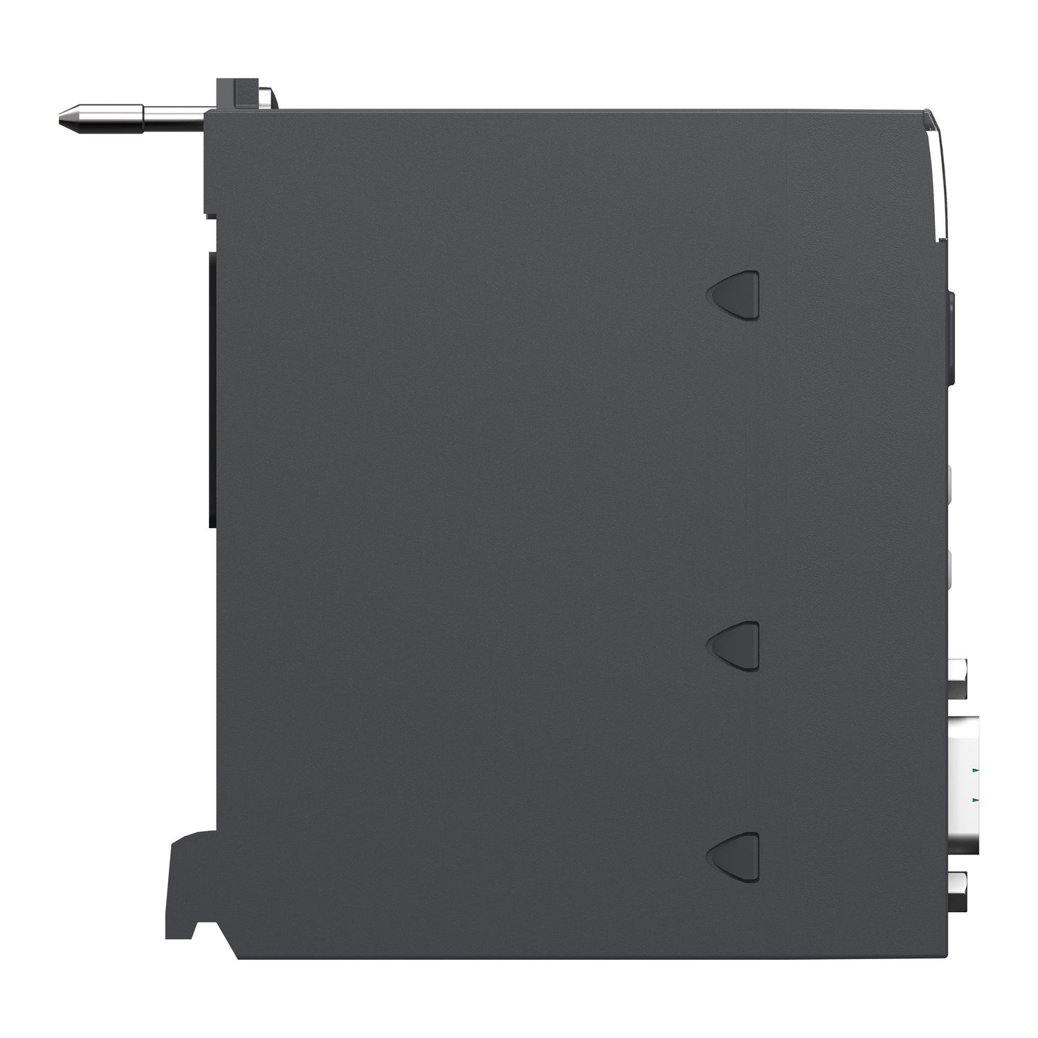 Picture of master module, Modicon X80, upto 62 devices on discrete IO, upto 31 devices on analog IO