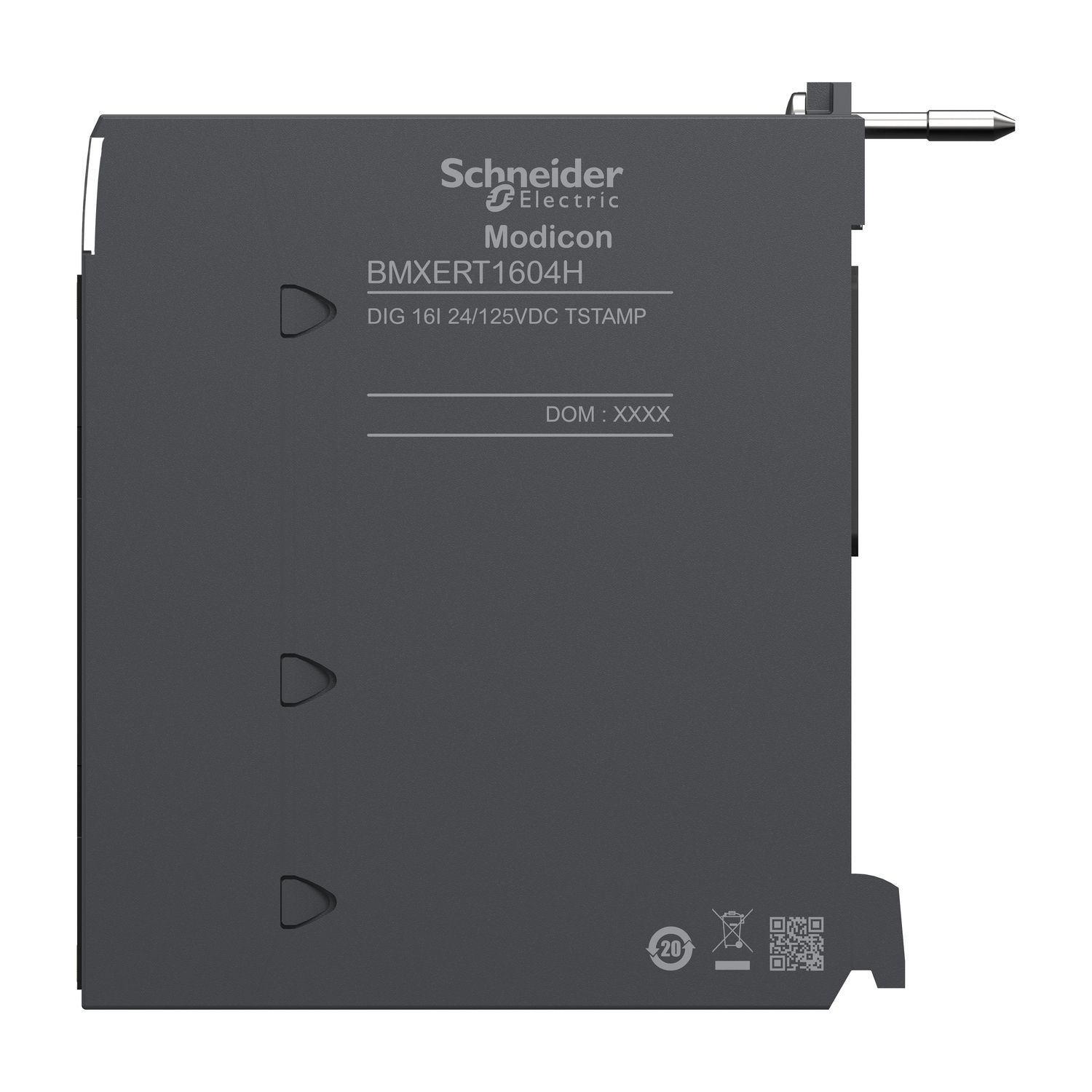Picture of multifunction input module Modicon X80 - 16 I - 24/24..125 V - for severe environement