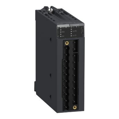 Picture of frequency module, Modicon X80, turbomachinery, input 2 channels, hardened