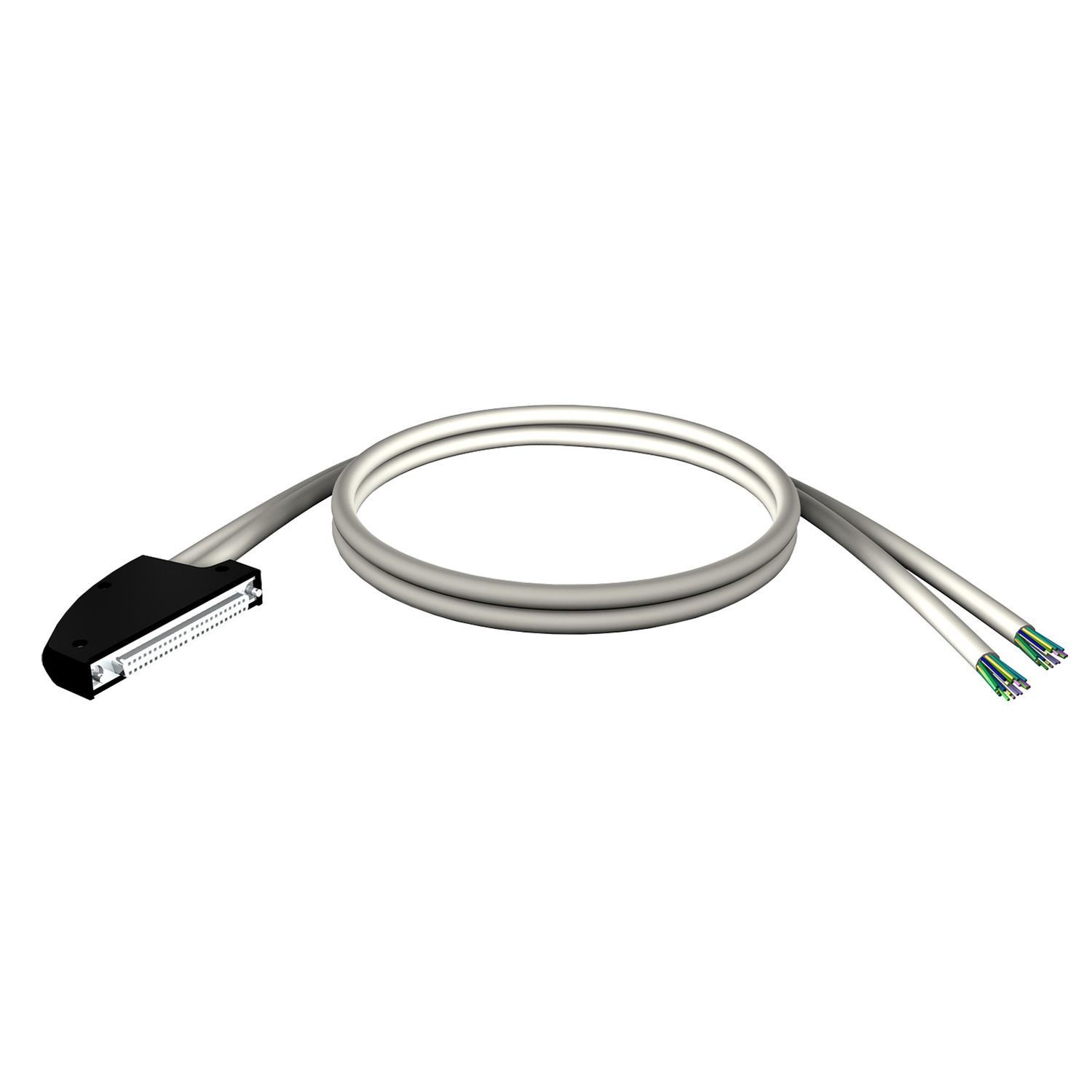 Picture of cord set, Modicon M340, 40-way terminal, two end flying leads, 5m