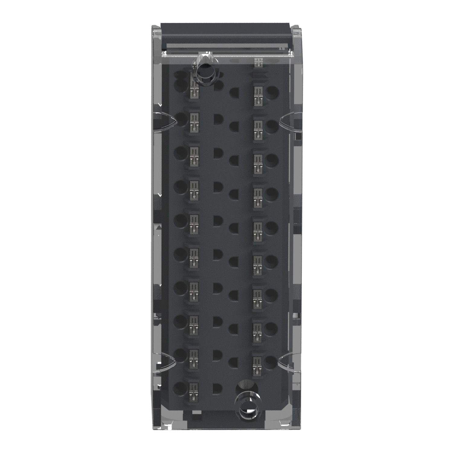 Picture of terminal block, Modicon X80, 20-pin removable spring, 1 x 0.34..1mm2