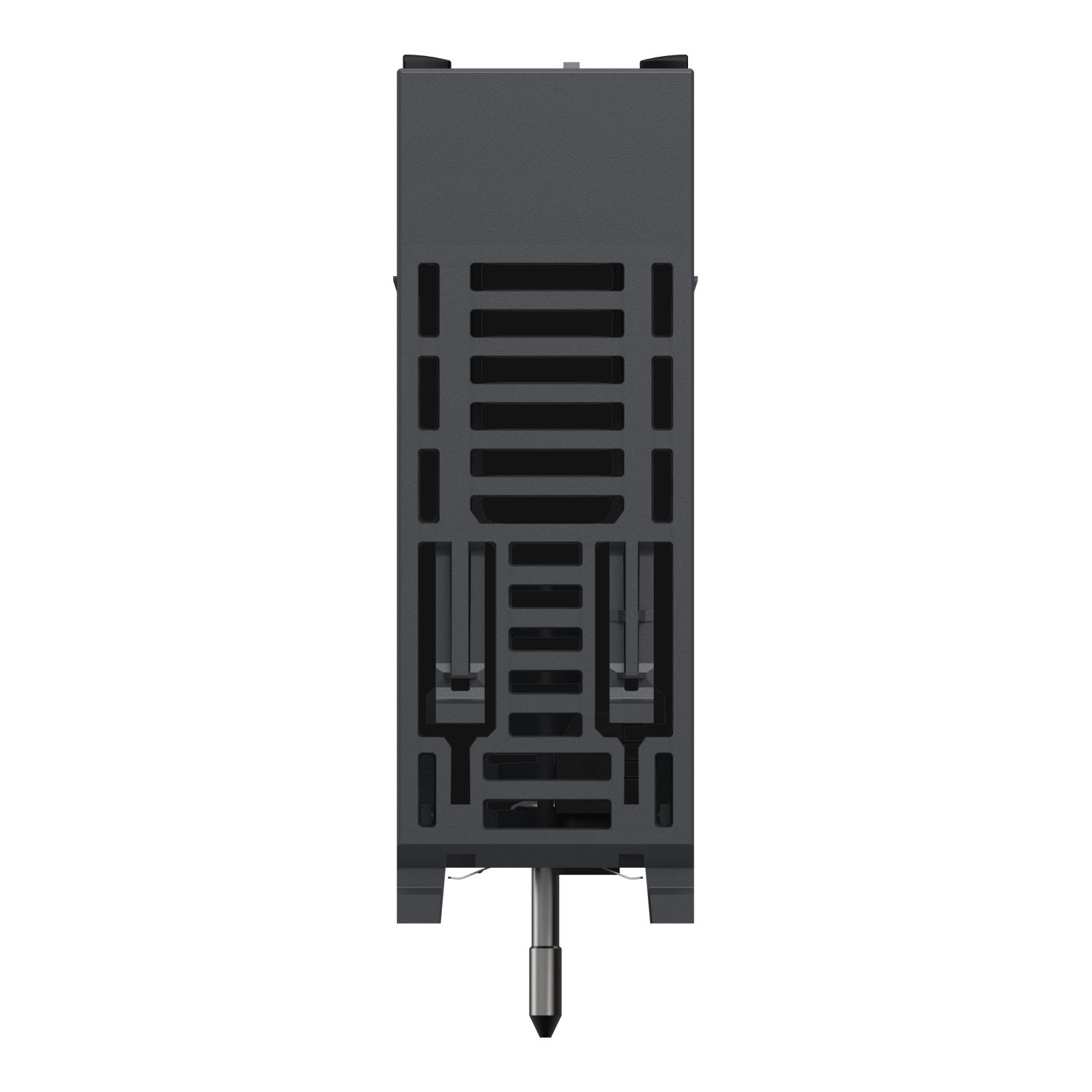 Picture of communication module, Modicon X80, Serial link module, 2 RS485 or 232 ports in Modbus and character mode, severe environment