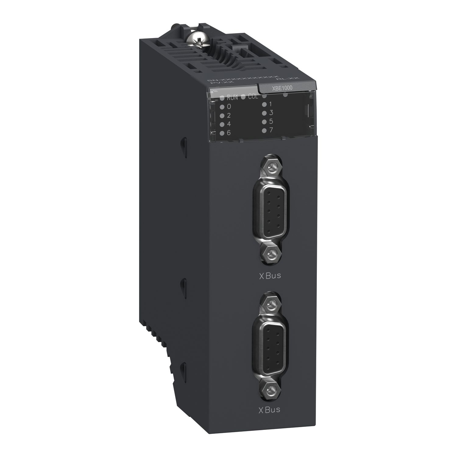 Picture of backplane expander, Modicon M340, for multiracks configuration