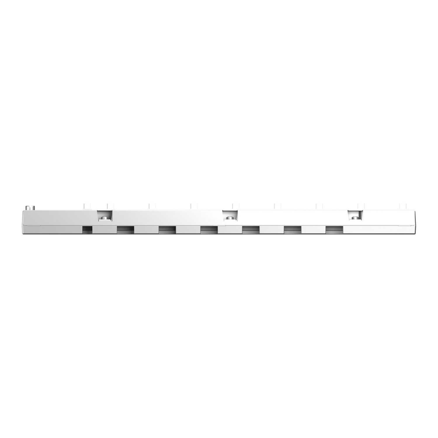 Picture of Backplane, Modicon X80, 6 slots, panel, mounitng plate or DIN rail mounting, ruggedized