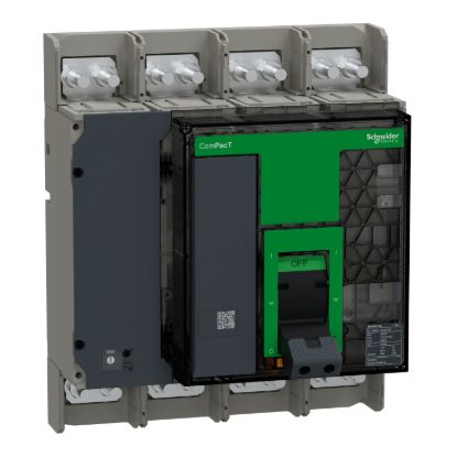 Picture of Switch disconnector, ComPacT NS630b NA, 4P, fixed, manually operated, 630A