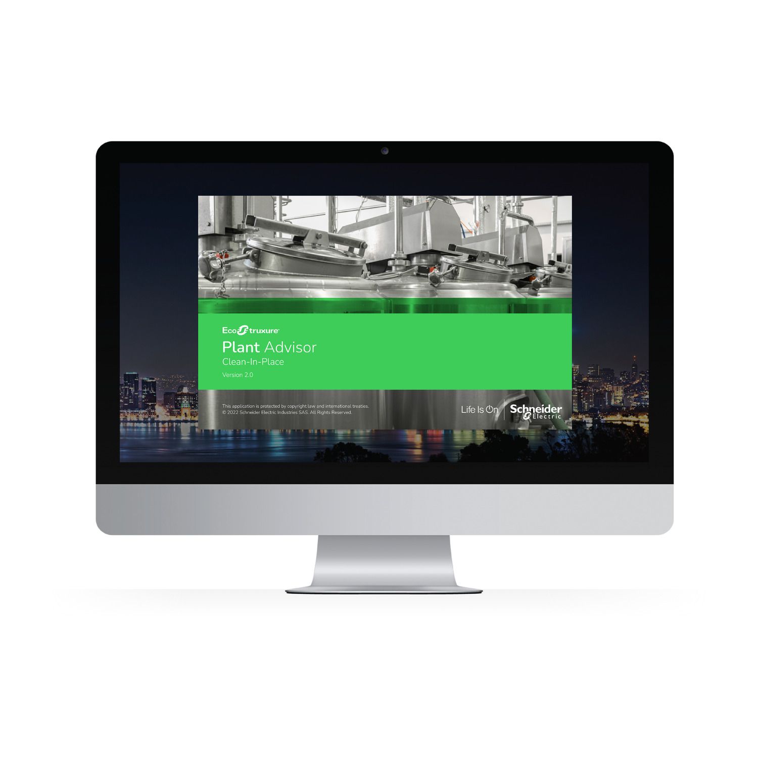 Picture of EcoStruxure Plant Advisor - Clean-In-Place, OPTICIP extra viewer, increase license capacity by 1 extra viewer