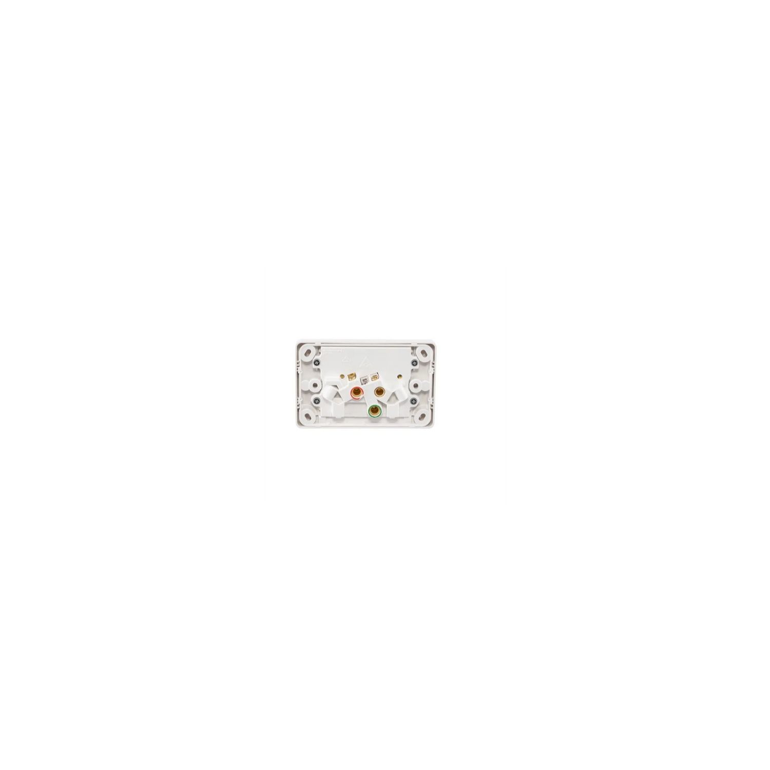 Picture of Switched Socket Outlet, Classic C2000 Series, Twin, 250V, 10A, Round Earth PIN for Lighting