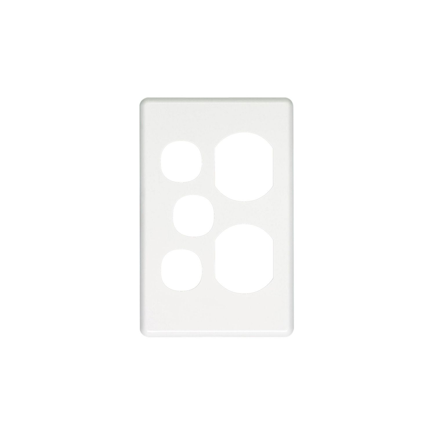 Picture of Socket Outlet Cover Plate, Classic C2000 Series, Vertical Mount, for C2025VXA Twin Switched Socket
