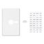 Picture of Switch Plate Cover, Classic C2000 Series, 1 Gang, Vertical mount