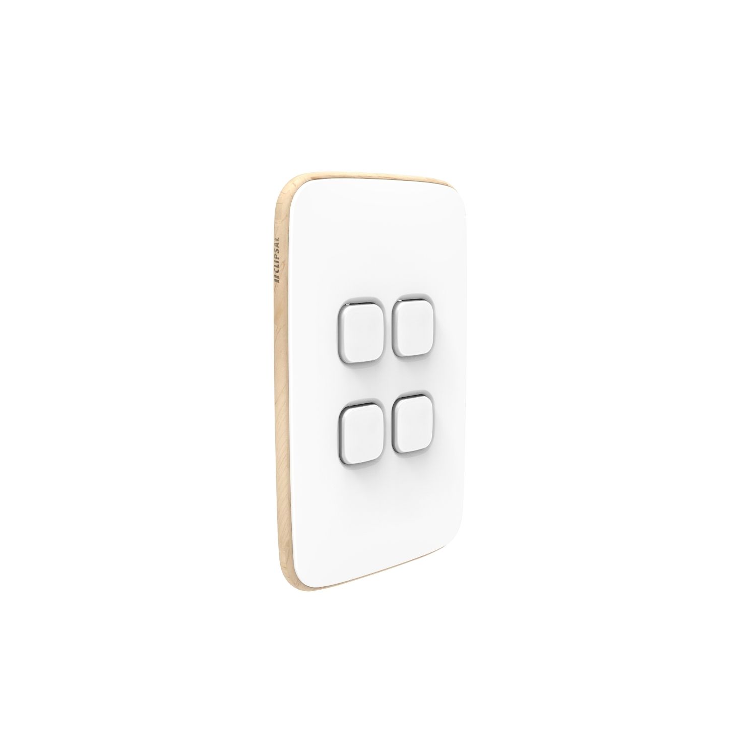 Picture of Essence Switch Plate Skin, Clipsal Iconic, 4 Gang, Vertical/Horizontal, Clip-On