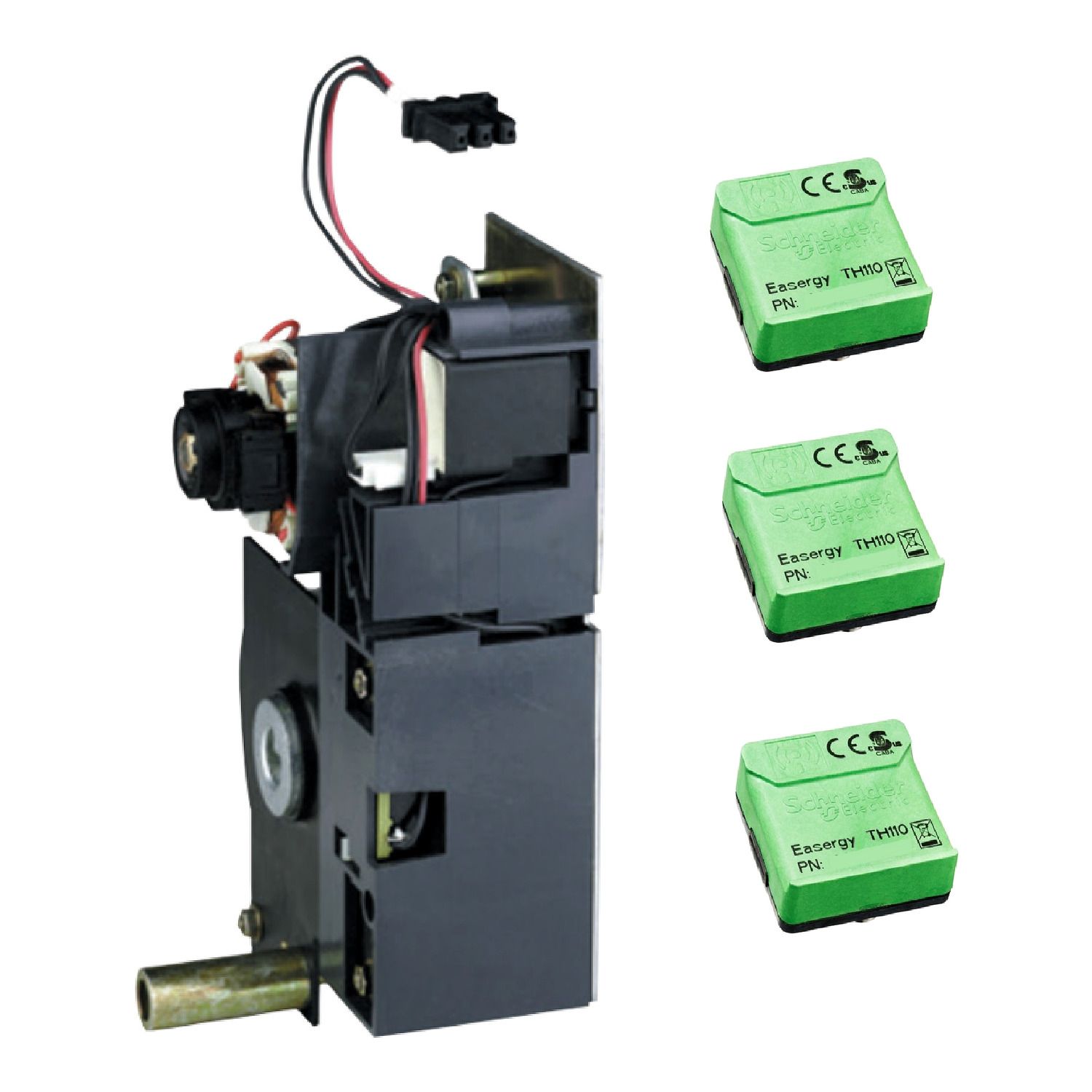 Picture of Electrical motor, EasyPact EXE, remote control, with 1 set TH110, 100 to 125Vac