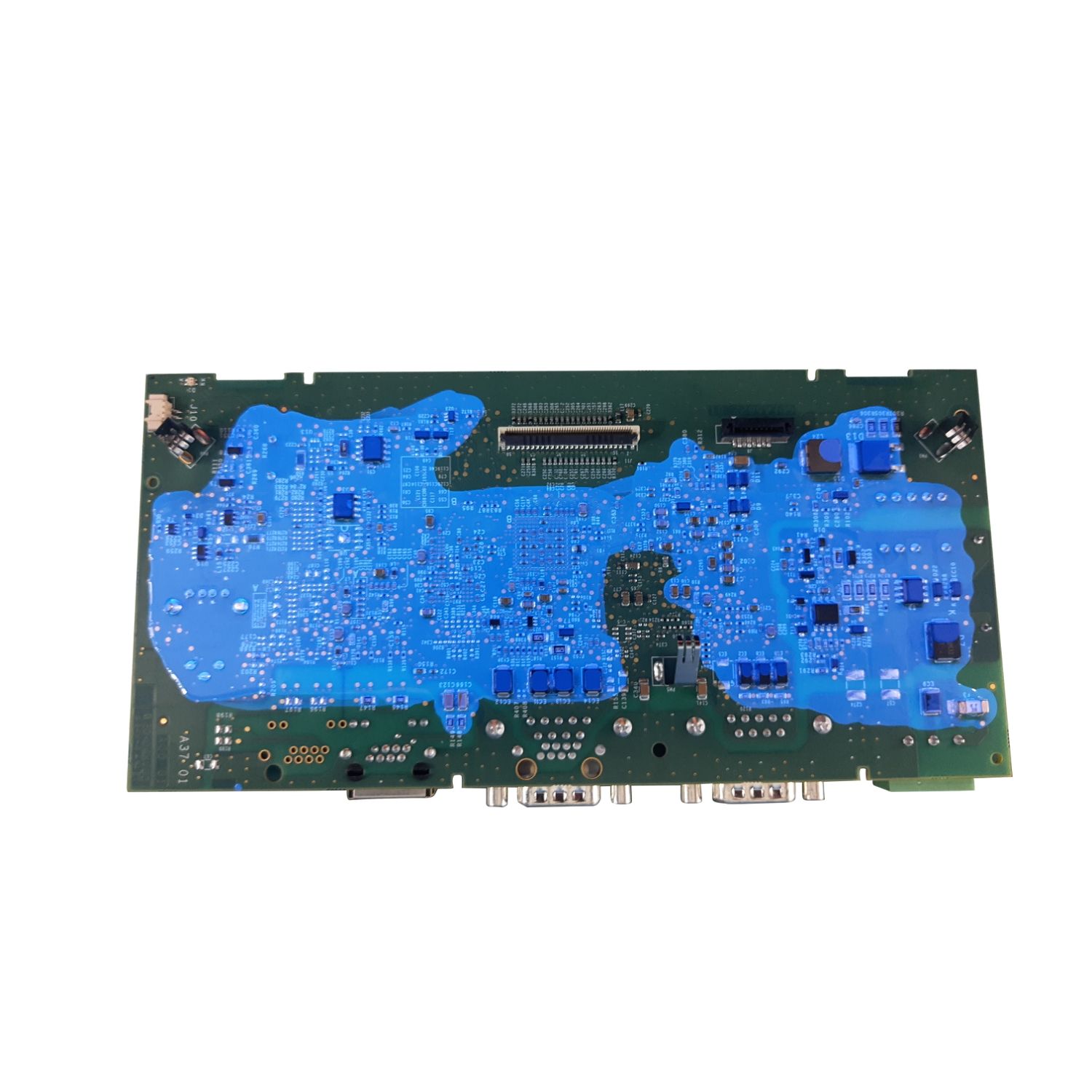 Picture of 15" wide screen touch panel, 16M colors, COM x 2, ETH x 1, USB host / device, RTC, DC24V