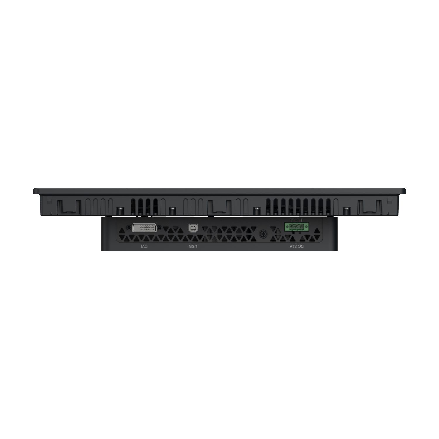 Picture of 15.0 Industrial FPM, Harmony FP6, XGA, 16M colors, Analog Multi Touch (2 points), Front USB A/micro-B, DVI, USB Type B, 24V DC