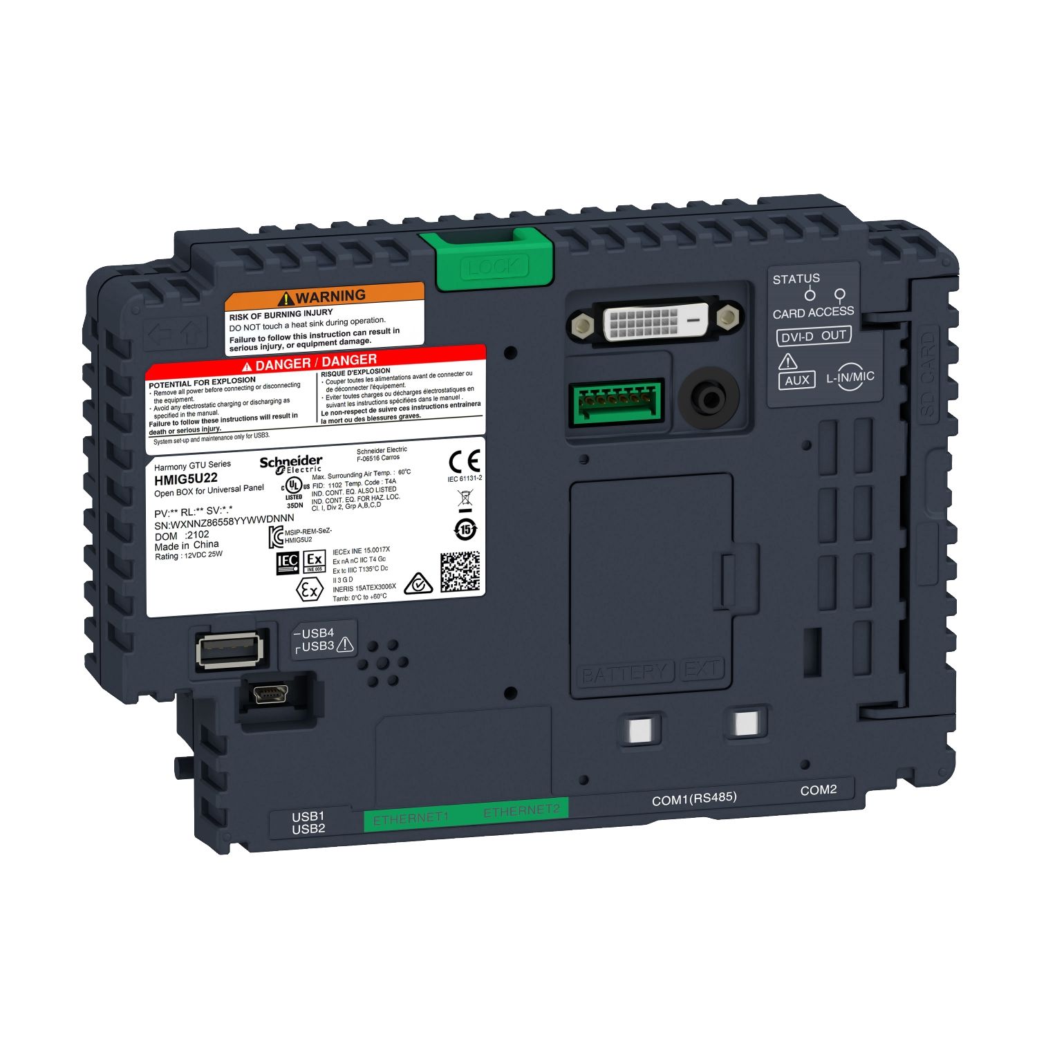 Picture of base unit, Harmony GTU, Open BOX Windows 10, Universal Panel, with HMI software installed