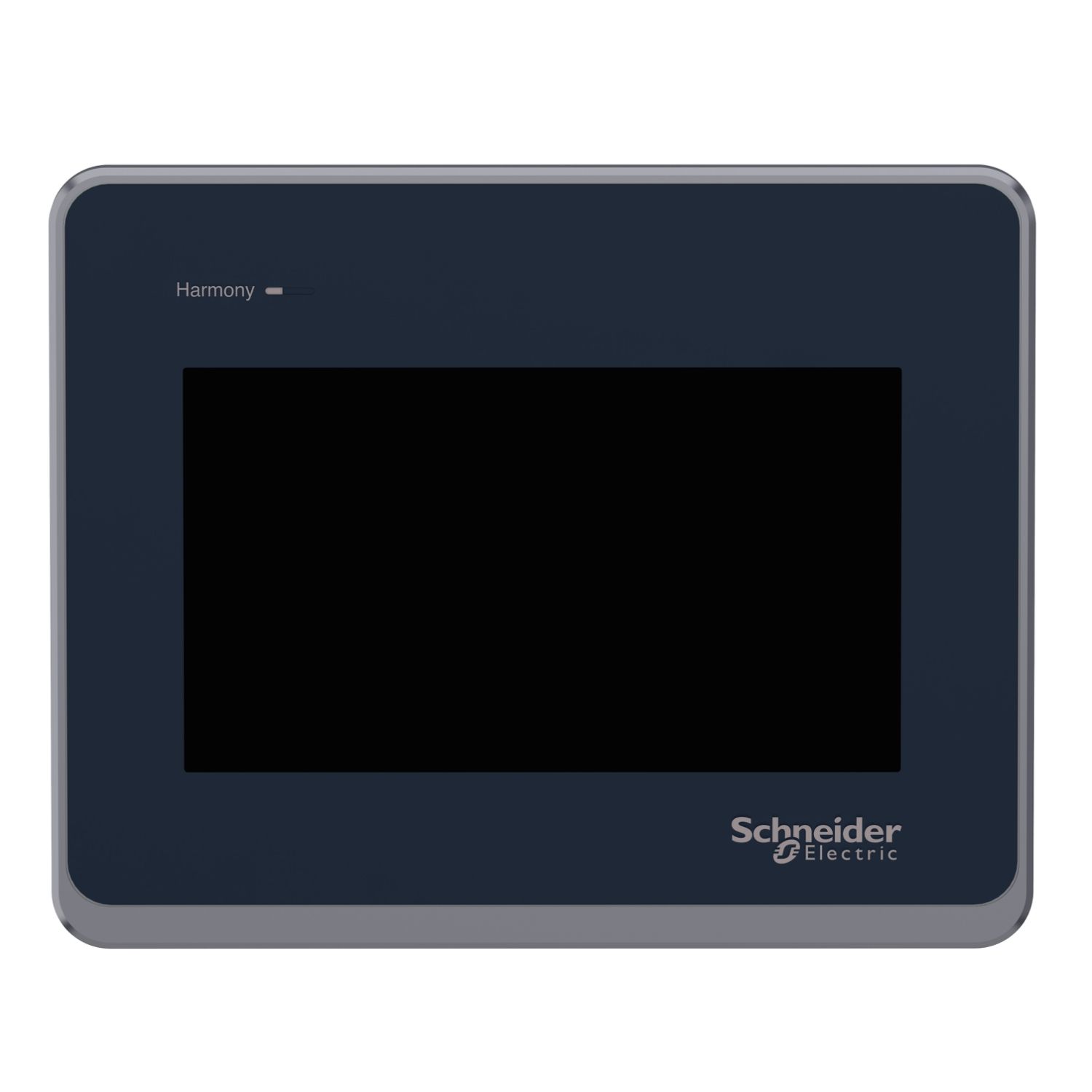 Picture of touch panel screen, Harmony ST6, 4inch wide display, 1COM, 1Ethernet, USB host and device, 24V DC