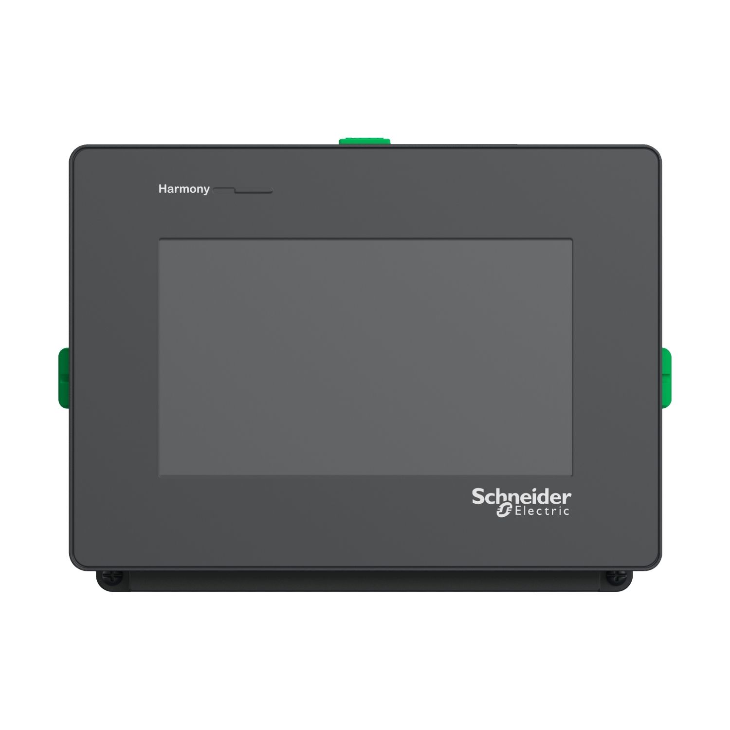 Picture of touch panel display ,Harmony STM6, 4inch wide display, 1COM, 2Ethernet, USB host and device, 24V DC