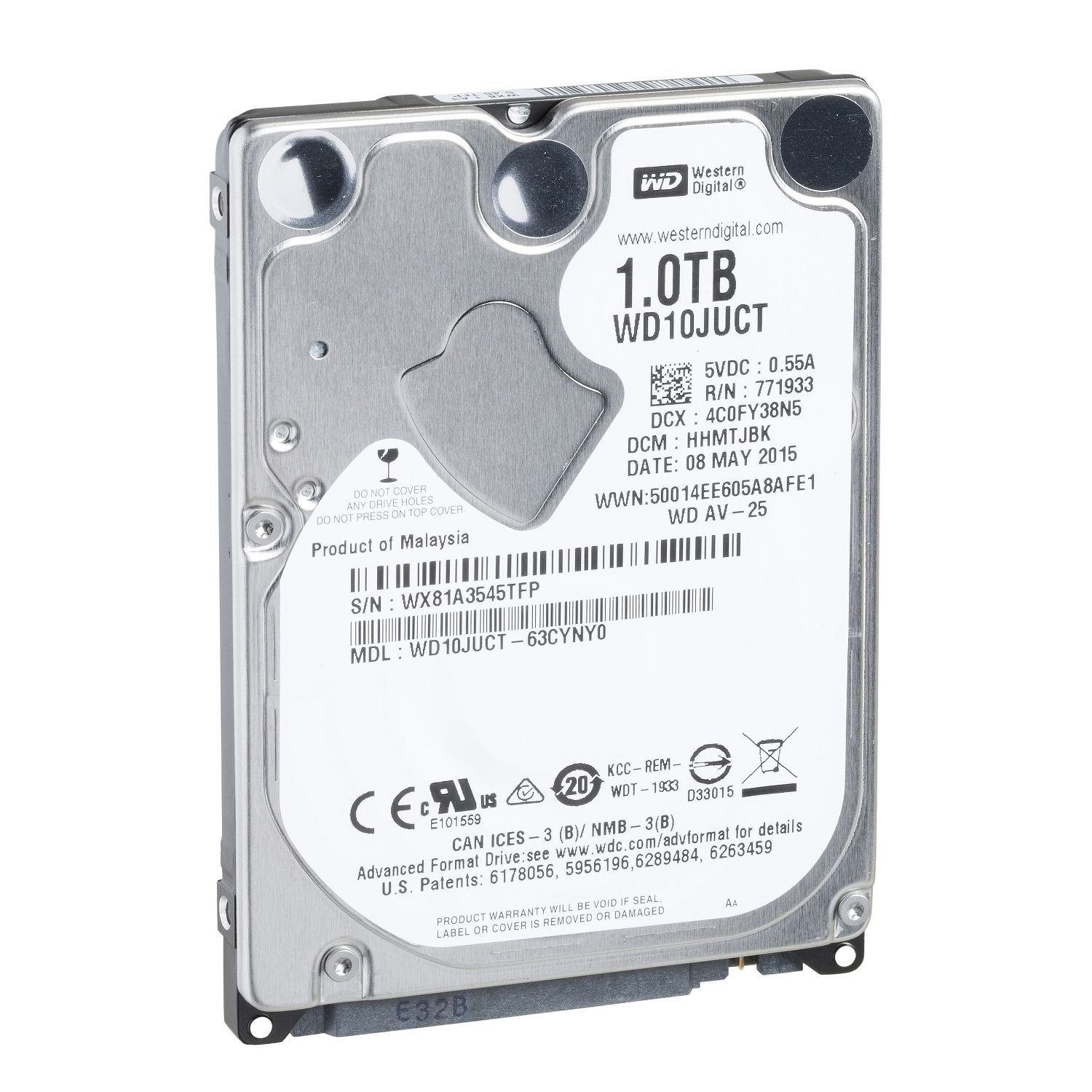 Picture of Hard Disk Drive 1TB Blank