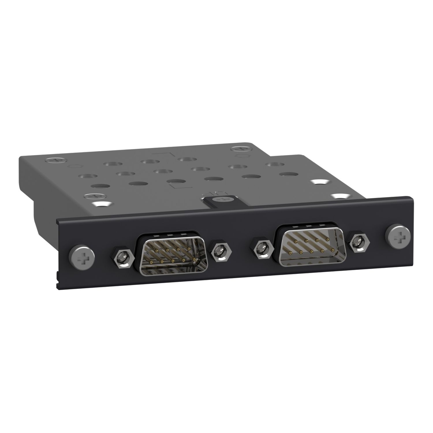 Picture of serial line interface, Harmony P6, expansion option, 2 x D-Sub 9pin RS422/RS485
